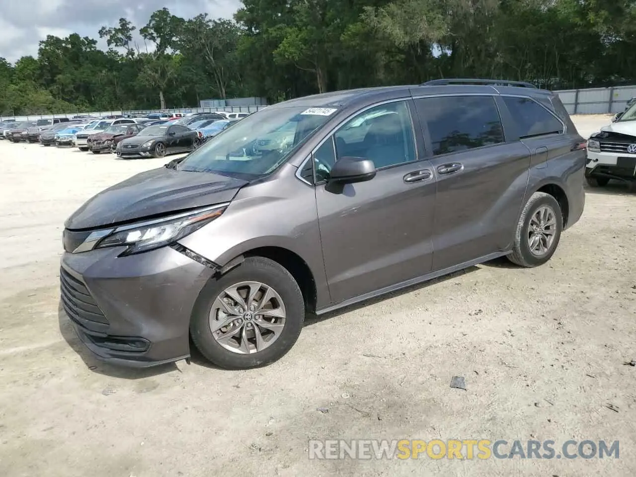 1 Photograph of a damaged car 5TDKRKEC9PS178719 TOYOTA All Models 2023