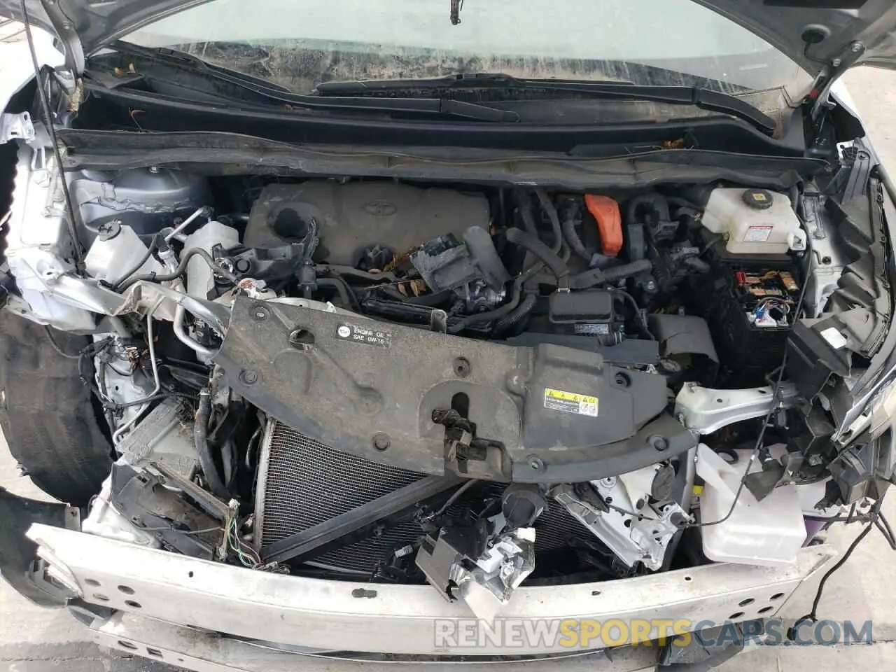 12 Photograph of a damaged car 5TDKSKFC0PS075157 TOYOTA All Models 2023
