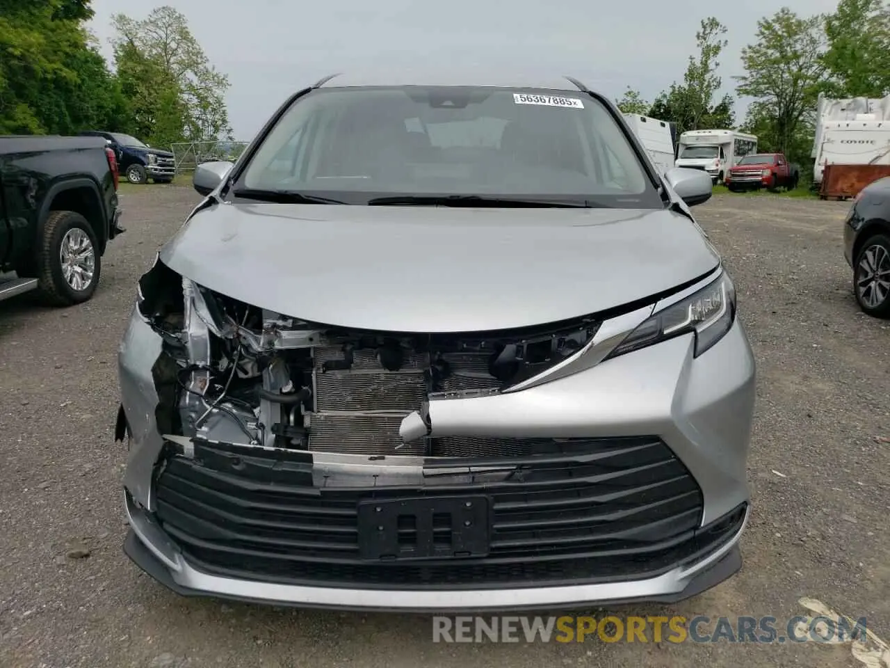 5 Photograph of a damaged car 5TDKSKFC8PS094720 TOYOTA All Models 2023