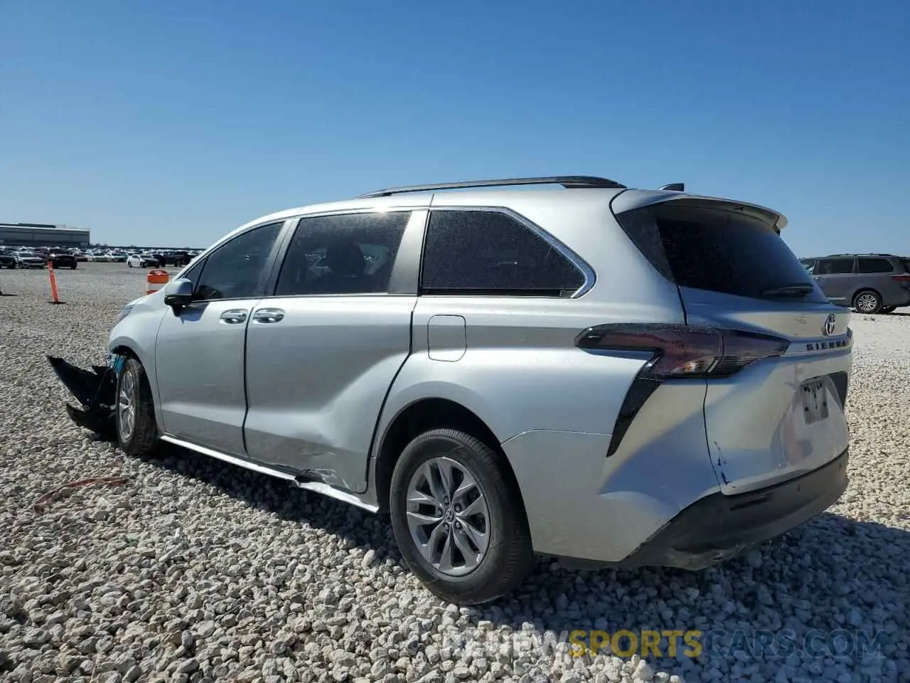 2 Photograph of a damaged car 5TDYRKEC0PS165030 TOYOTA All Models 2023