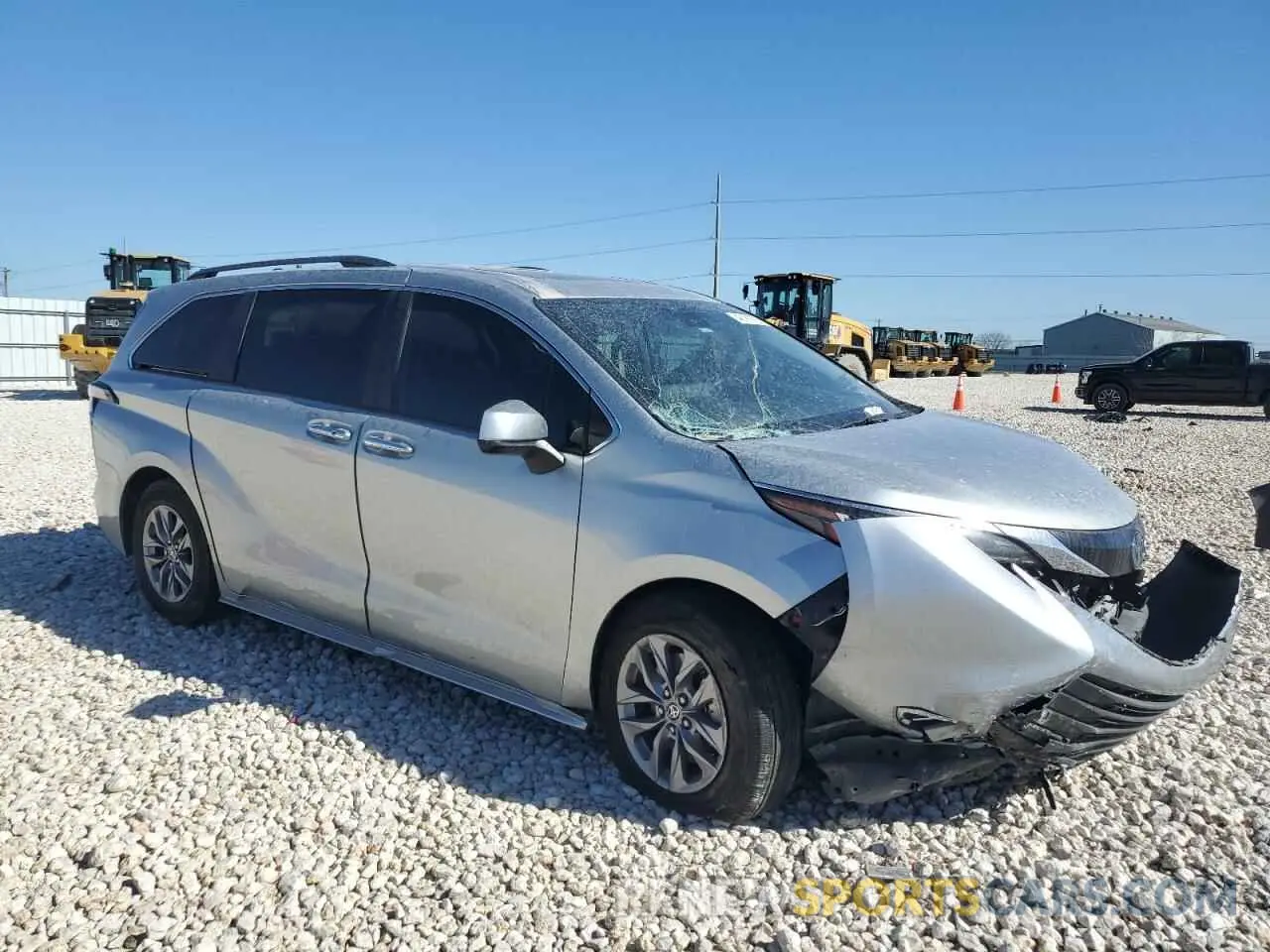 4 Photograph of a damaged car 5TDYRKEC0PS165030 TOYOTA All Models 2023