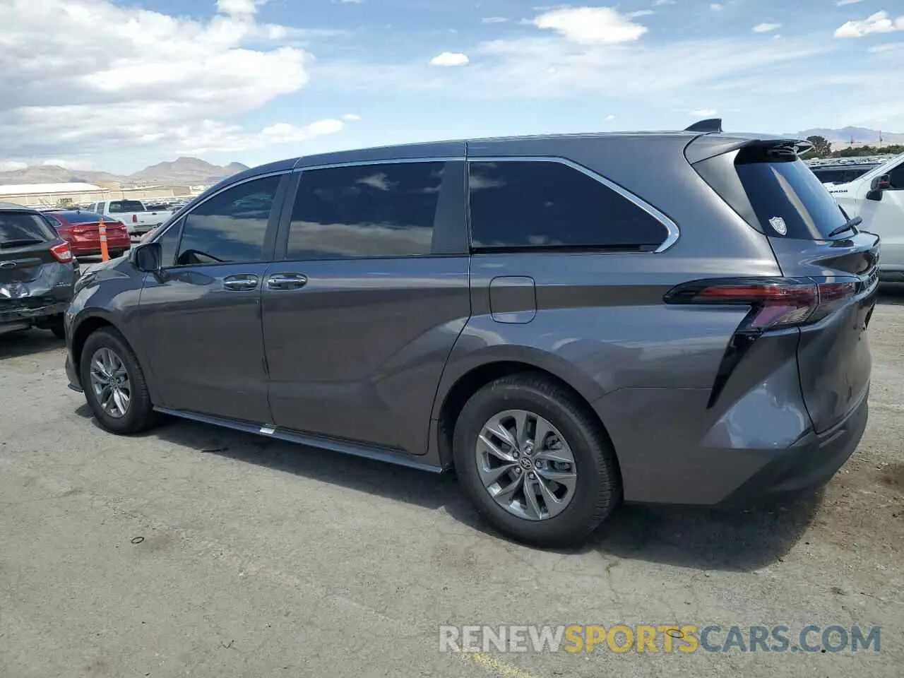 2 Photograph of a damaged car 5TDYRKEC1PS141626 TOYOTA All Models 2023