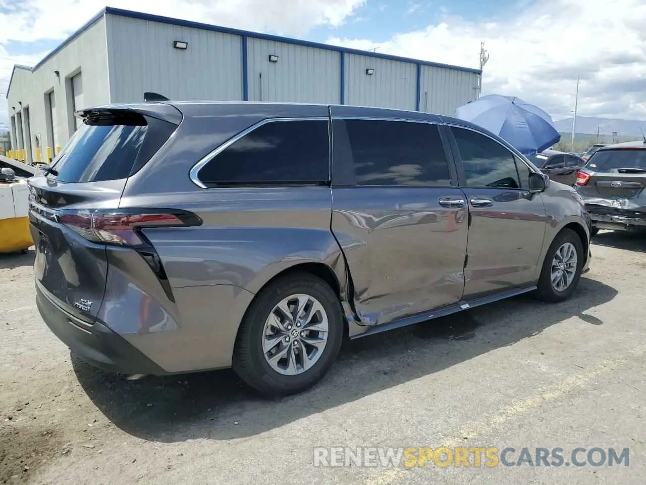 3 Photograph of a damaged car 5TDYRKEC1PS141626 TOYOTA All Models 2023