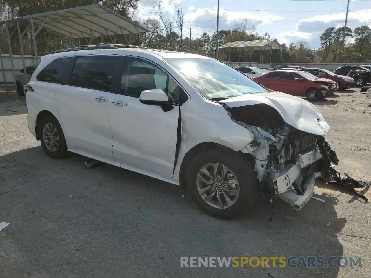 4 Photograph of a damaged car 5TDYRKEC1PS165988 TOYOTA All Models 2023