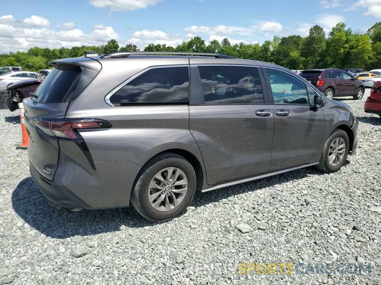 3 Photograph of a damaged car 5TDYRKEC2PS162856 TOYOTA All Models 2023