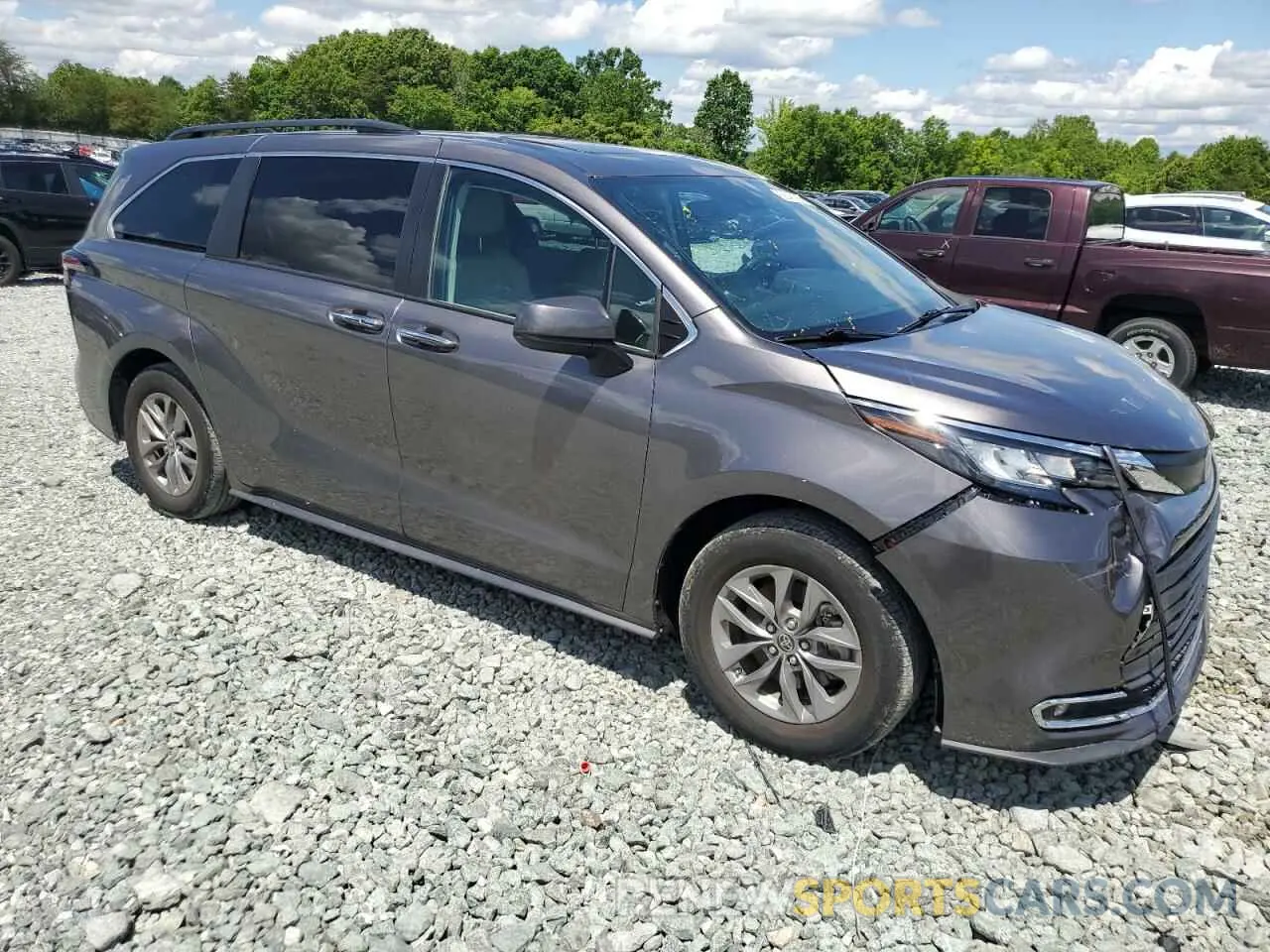 4 Photograph of a damaged car 5TDYRKEC2PS162856 TOYOTA All Models 2023