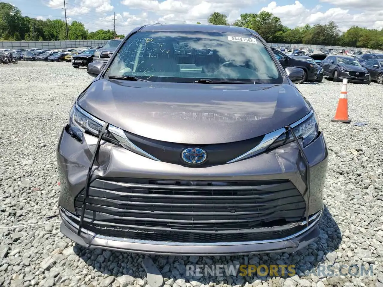 5 Photograph of a damaged car 5TDYRKEC2PS162856 TOYOTA All Models 2023