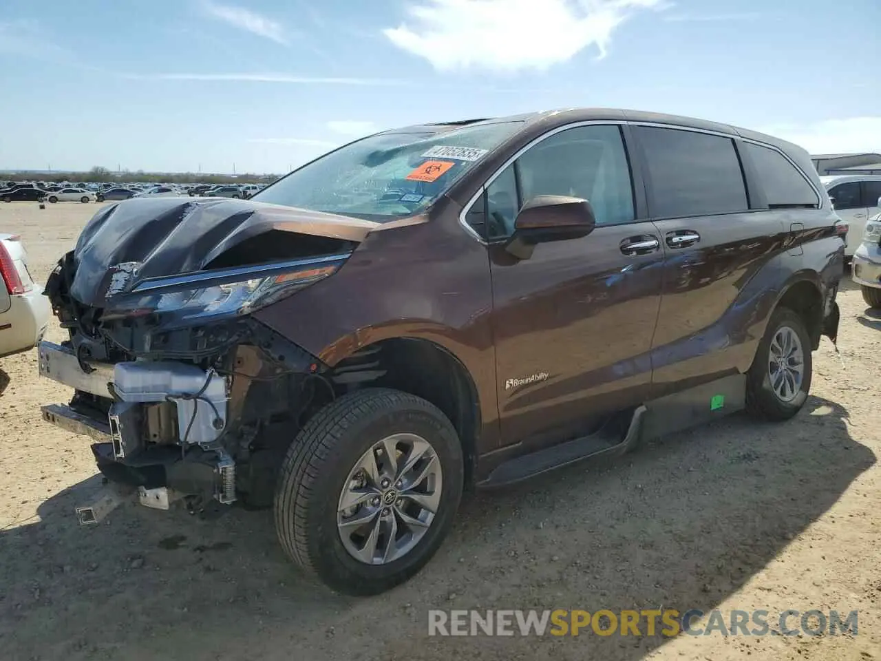1 Photograph of a damaged car 5TDYRKEC4PS159117 TOYOTA All Models 2023