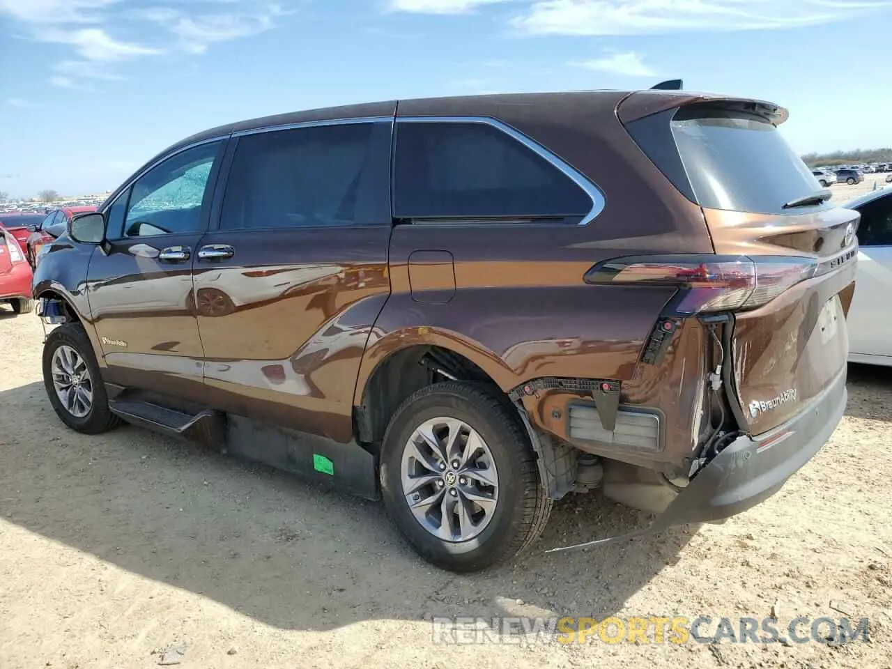 2 Photograph of a damaged car 5TDYRKEC4PS159117 TOYOTA All Models 2023