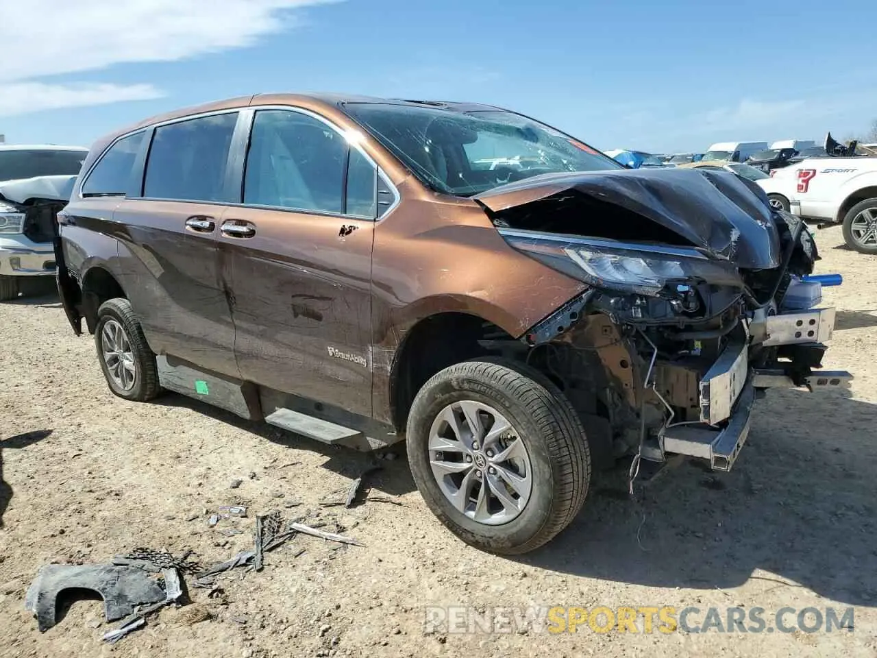 4 Photograph of a damaged car 5TDYRKEC4PS159117 TOYOTA All Models 2023
