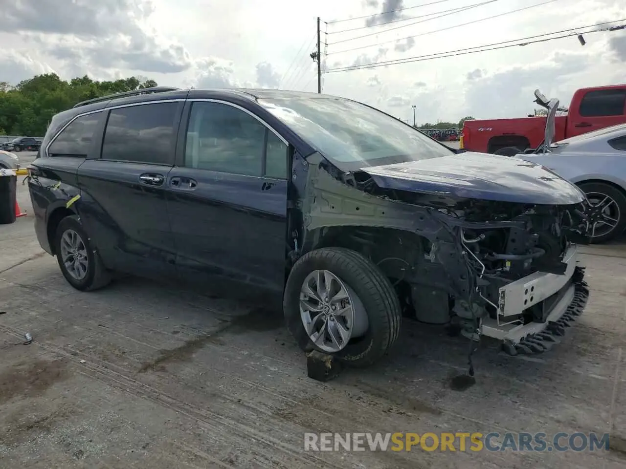 4 Photograph of a damaged car 5TDYRKEC5PS141385 TOYOTA All Models 2023