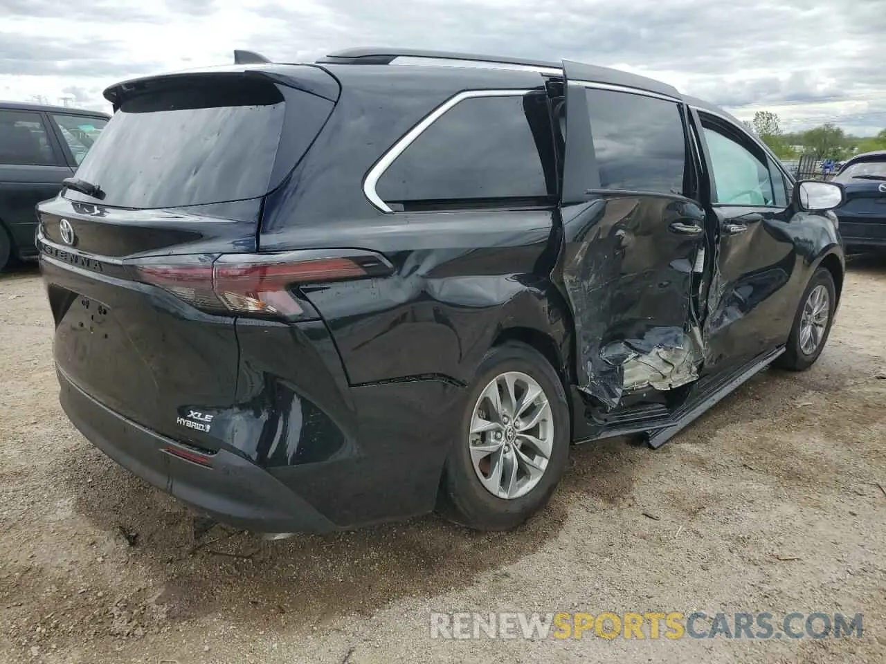 3 Photograph of a damaged car 5TDYRKEC5PS153293 TOYOTA All Models 2023