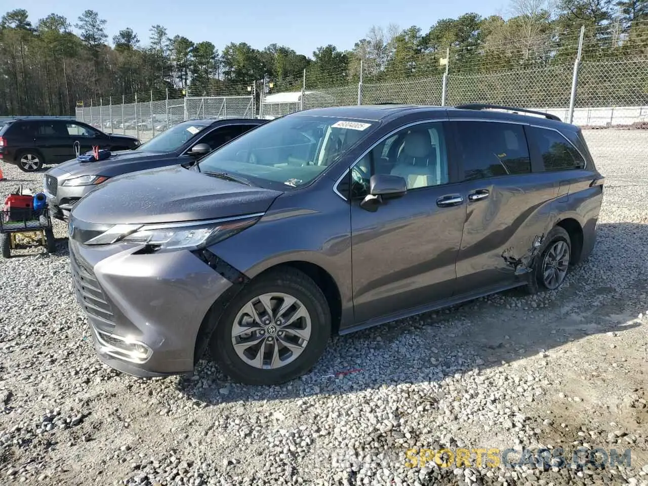 1 Photograph of a damaged car 5TDYRKEC6PS147163 TOYOTA All Models 2023