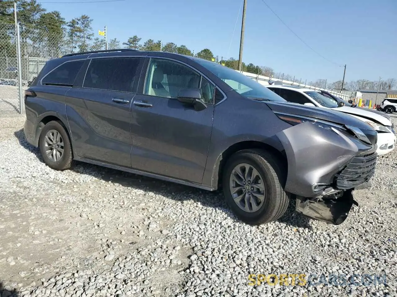 4 Photograph of a damaged car 5TDYRKEC6PS147163 TOYOTA All Models 2023
