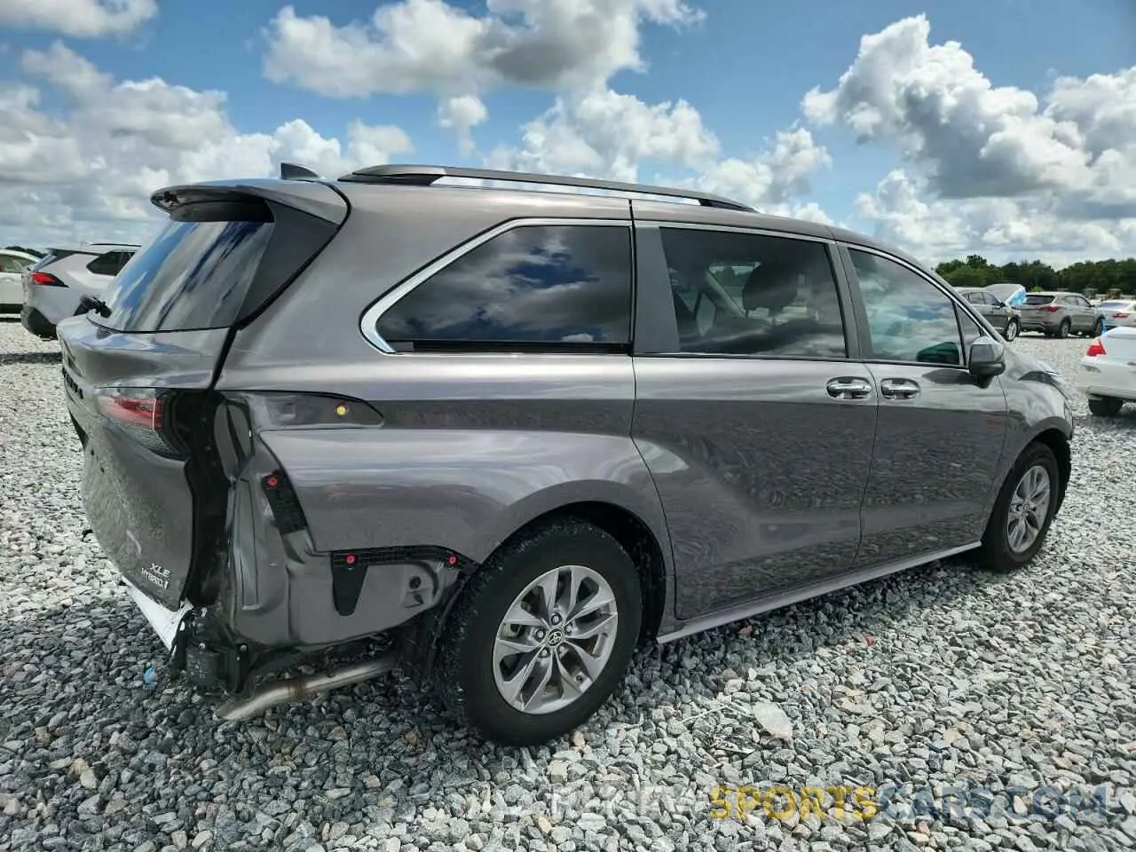 3 Photograph of a damaged car 5TDYRKEC6PS147342 TOYOTA All Models 2023
