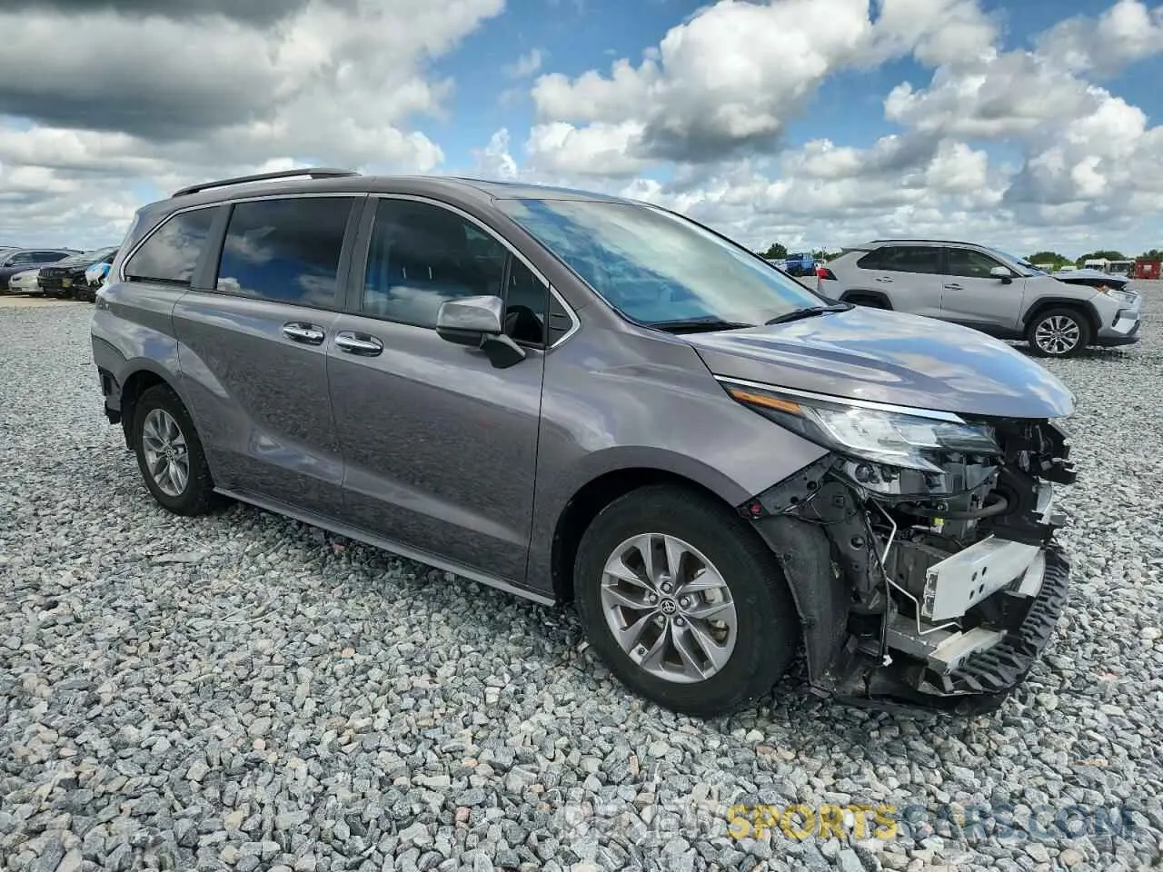 4 Photograph of a damaged car 5TDYRKEC6PS147342 TOYOTA All Models 2023