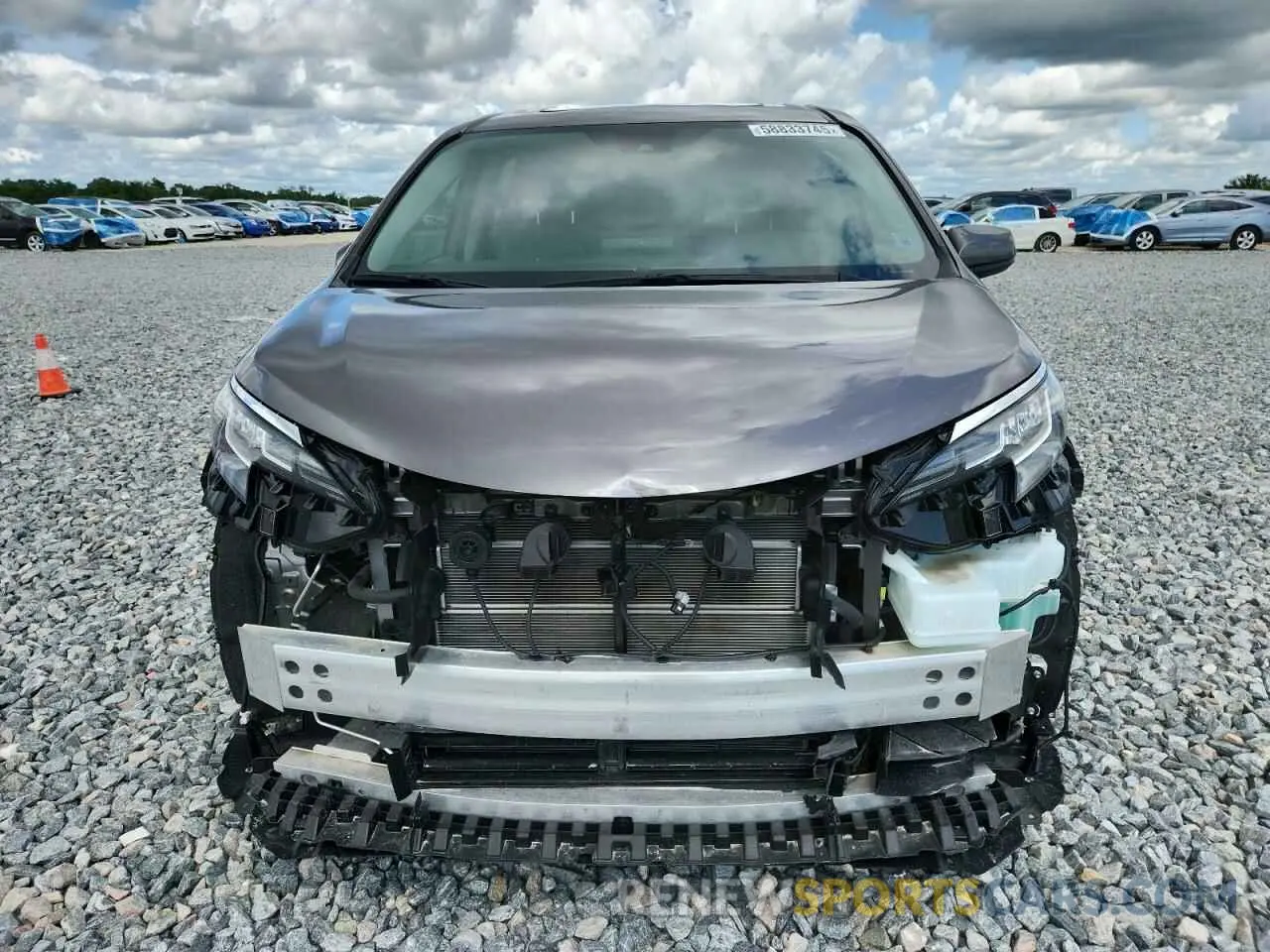 5 Photograph of a damaged car 5TDYRKEC6PS147342 TOYOTA All Models 2023