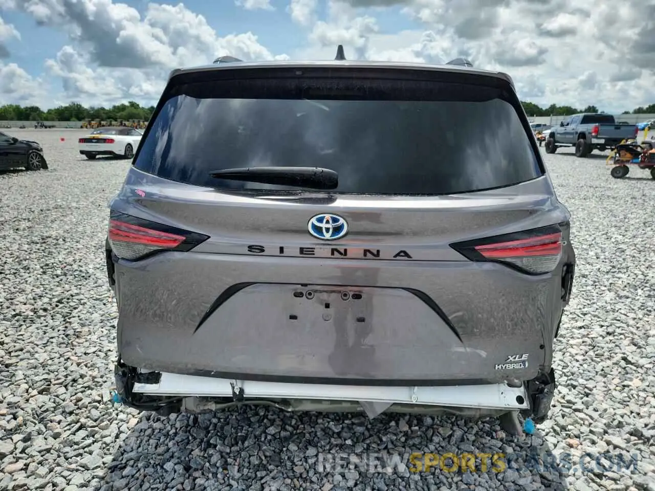 6 Photograph of a damaged car 5TDYRKEC6PS147342 TOYOTA All Models 2023