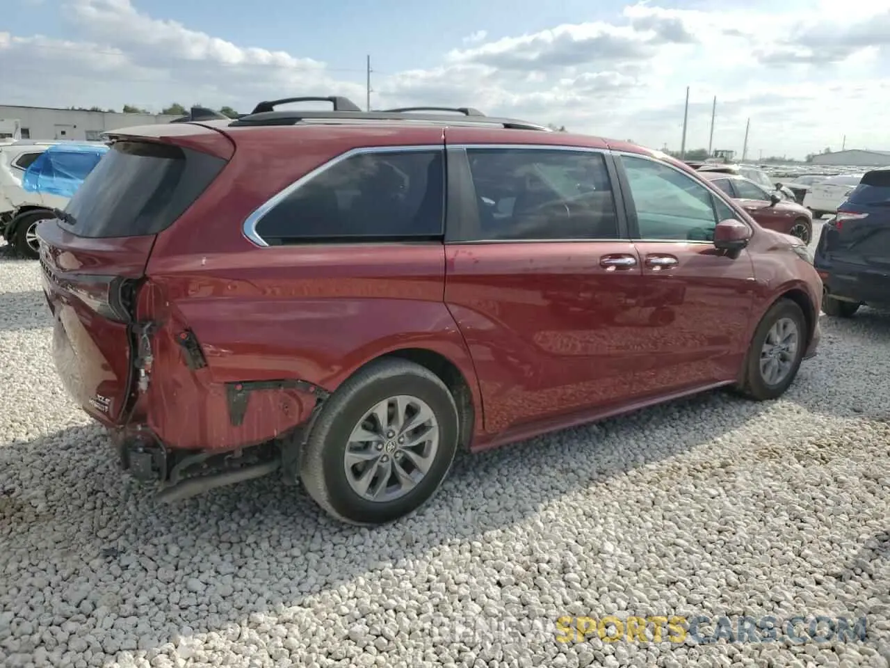 3 Photograph of a damaged car 5TDYRKEC7PS140450 TOYOTA All Models 2023