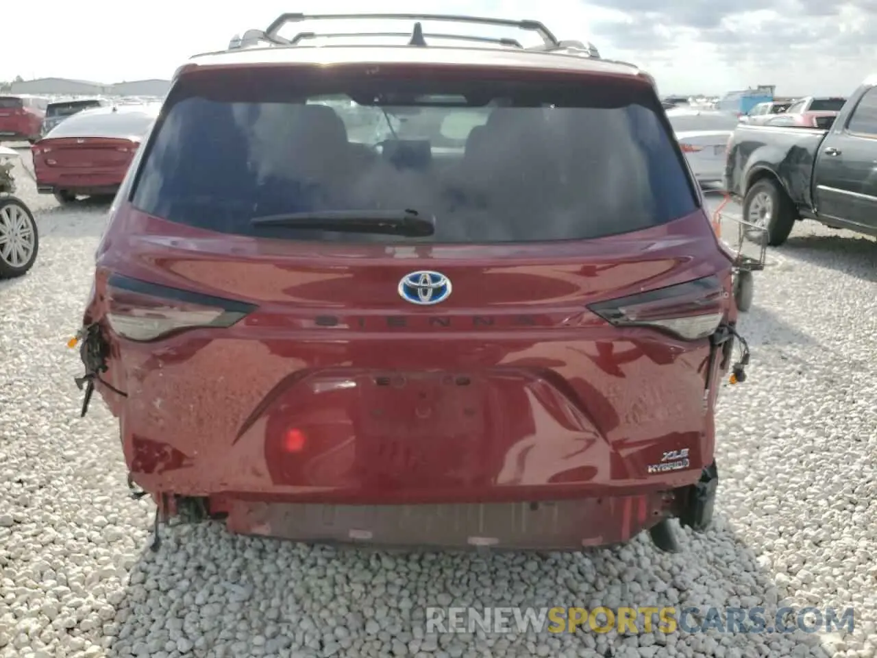 6 Photograph of a damaged car 5TDYRKEC7PS140450 TOYOTA All Models 2023