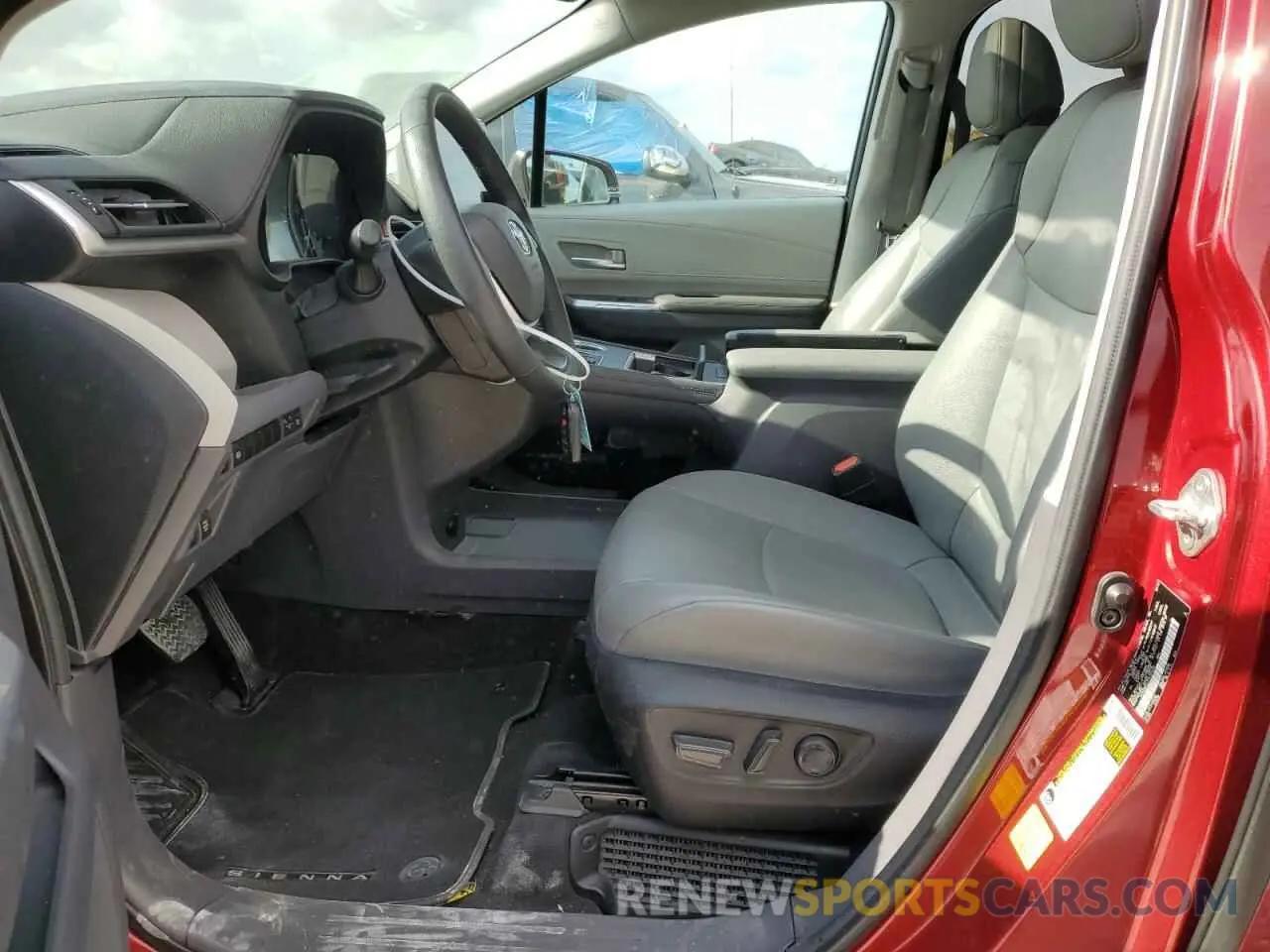 7 Photograph of a damaged car 5TDYRKEC7PS140450 TOYOTA All Models 2023