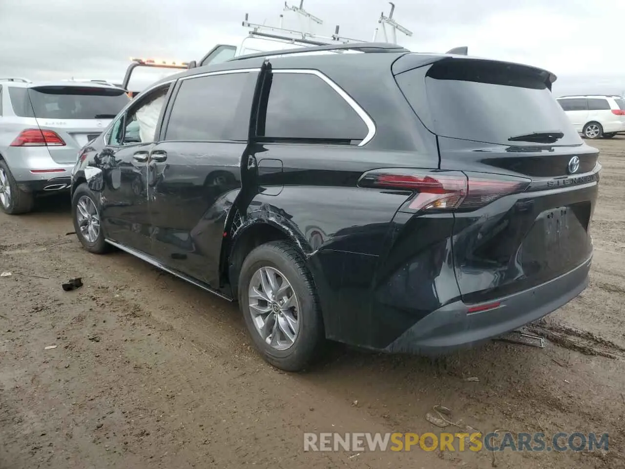 2 Photograph of a damaged car 5TDYRKEC9PS164734 TOYOTA All Models 2023