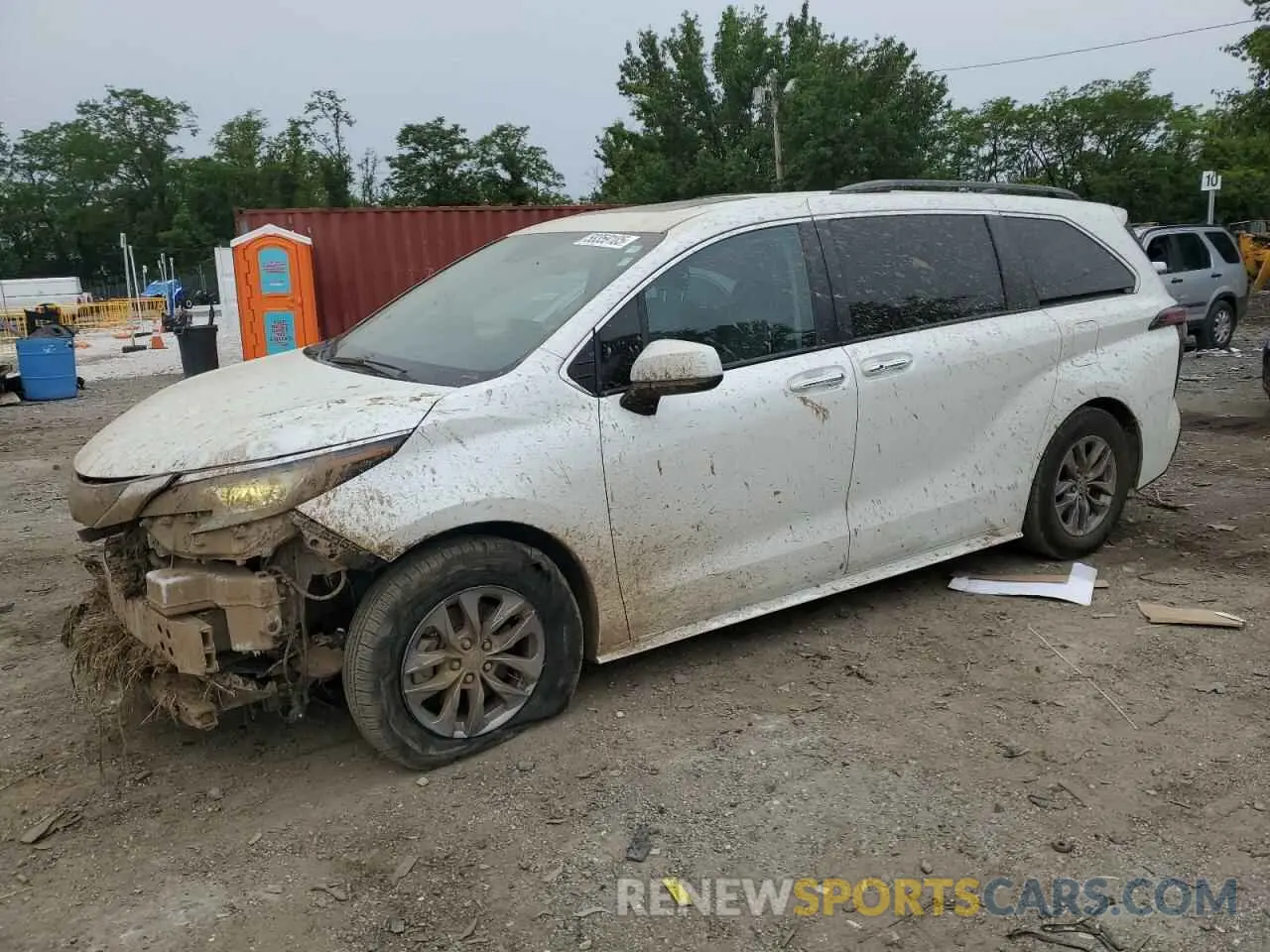 1 Photograph of a damaged car 5TDYRKECXPS147652 TOYOTA All Models 2023