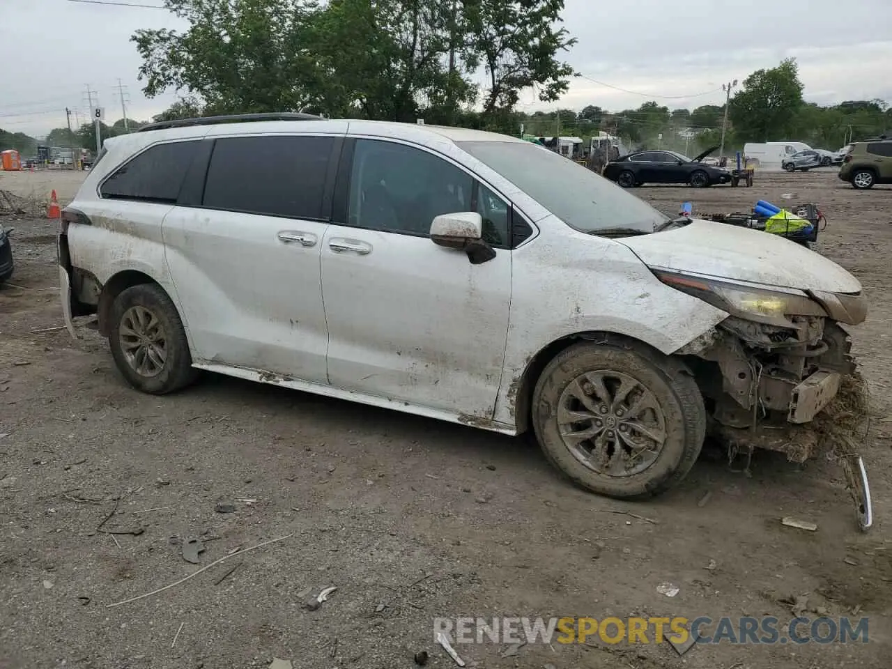 4 Photograph of a damaged car 5TDYRKECXPS147652 TOYOTA All Models 2023