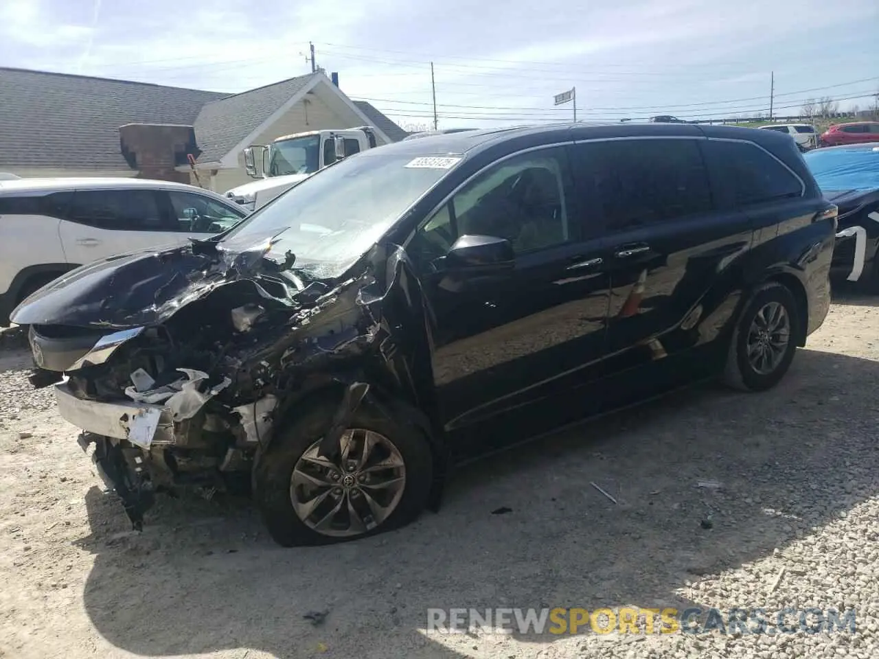 1 Photograph of a damaged car 5TDYSKFC2PS083903 TOYOTA All Models 2023