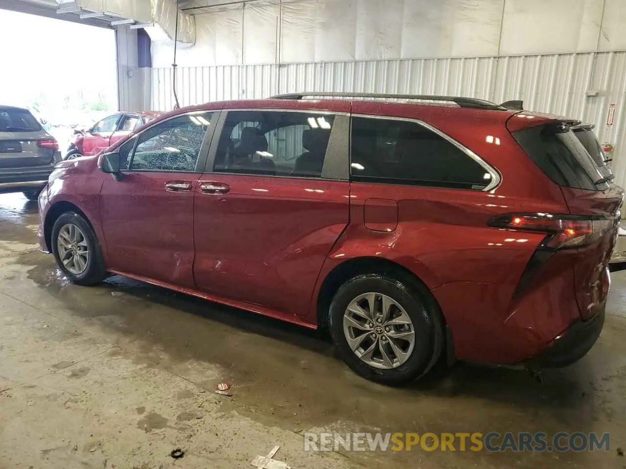 2 Photograph of a damaged car 5TDYSKFC7PS077336 TOYOTA All Models 2023