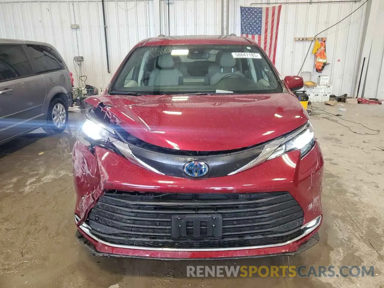 5 Photograph of a damaged car 5TDYSKFC7PS077336 TOYOTA All Models 2023