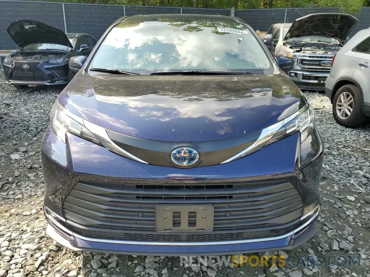 5 Photograph of a damaged car 5TDYSKFC9PS074874 TOYOTA All Models 2023