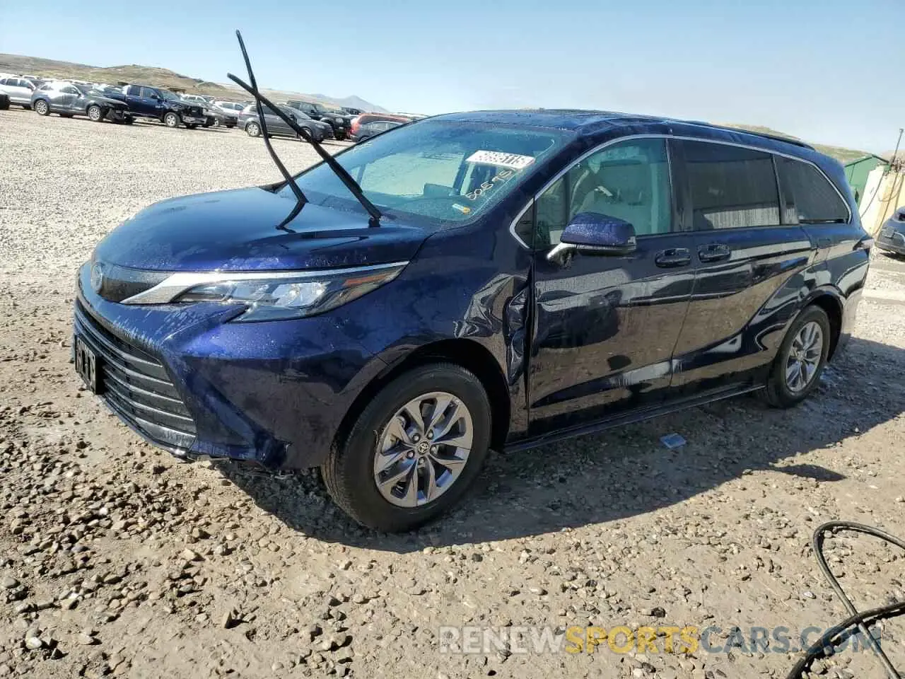 1 Photograph of a damaged car 5TDBRKEC4RS190523 TOYOTA All Models 2024