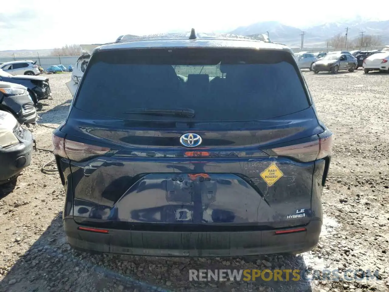 6 Photograph of a damaged car 5TDBRKEC4RS190523 TOYOTA All Models 2024