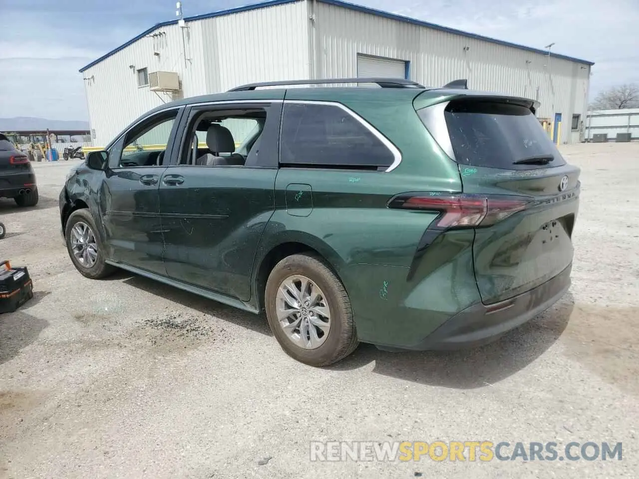 2 Photograph of a damaged car 5TDBRKEC7RS187146 TOYOTA All Models 2024