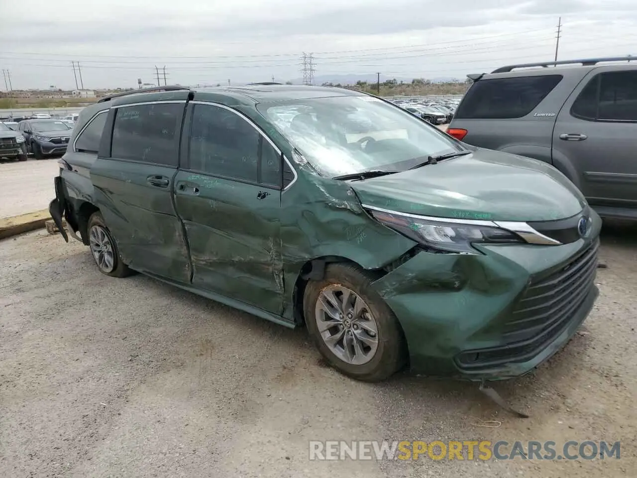 4 Photograph of a damaged car 5TDBRKEC7RS187146 TOYOTA All Models 2024