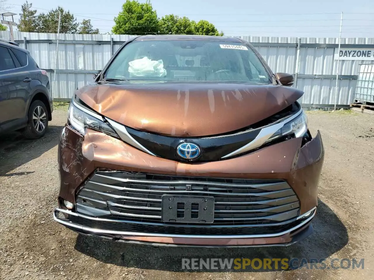 5 Photograph of a damaged car 5TDGSKFCXRS148320 TOYOTA All Models 2024