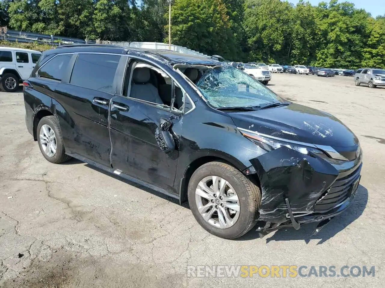 4 Photograph of a damaged car 5TDJSKFC8RS138519 TOYOTA All Models 2024