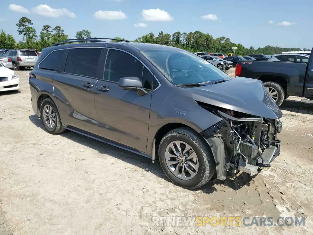 4 Photograph of a damaged car 5TDKRKEC0RS186405 TOYOTA All Models 2024