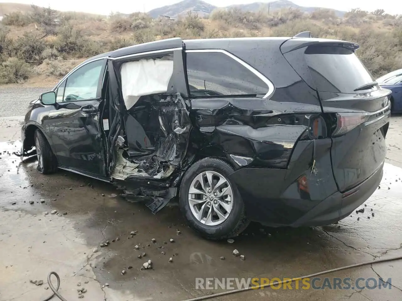 2 Photograph of a damaged car 5TDKRKEC8RS203757 TOYOTA All Models 2024