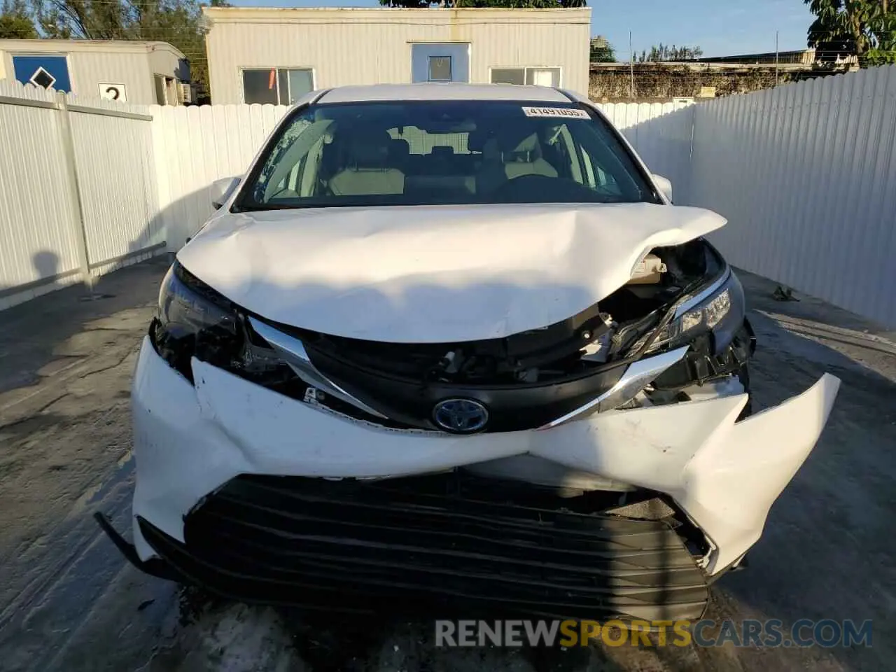 5 Photograph of a damaged car 5TDKRKEC9RS187777 TOYOTA All Models 2024