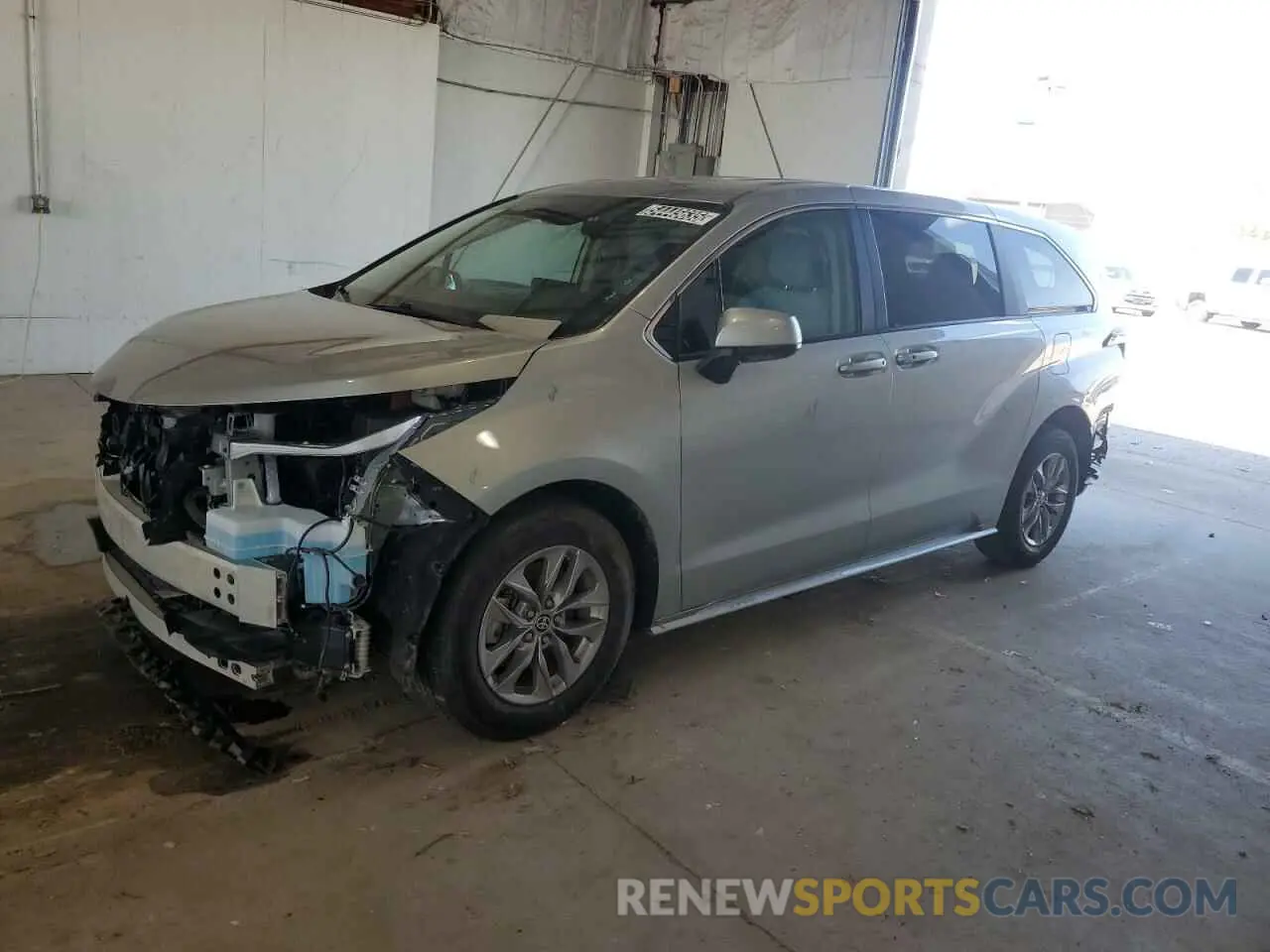 1 Photograph of a damaged car 5TDKSKFC6RS135350 TOYOTA All Models 2024