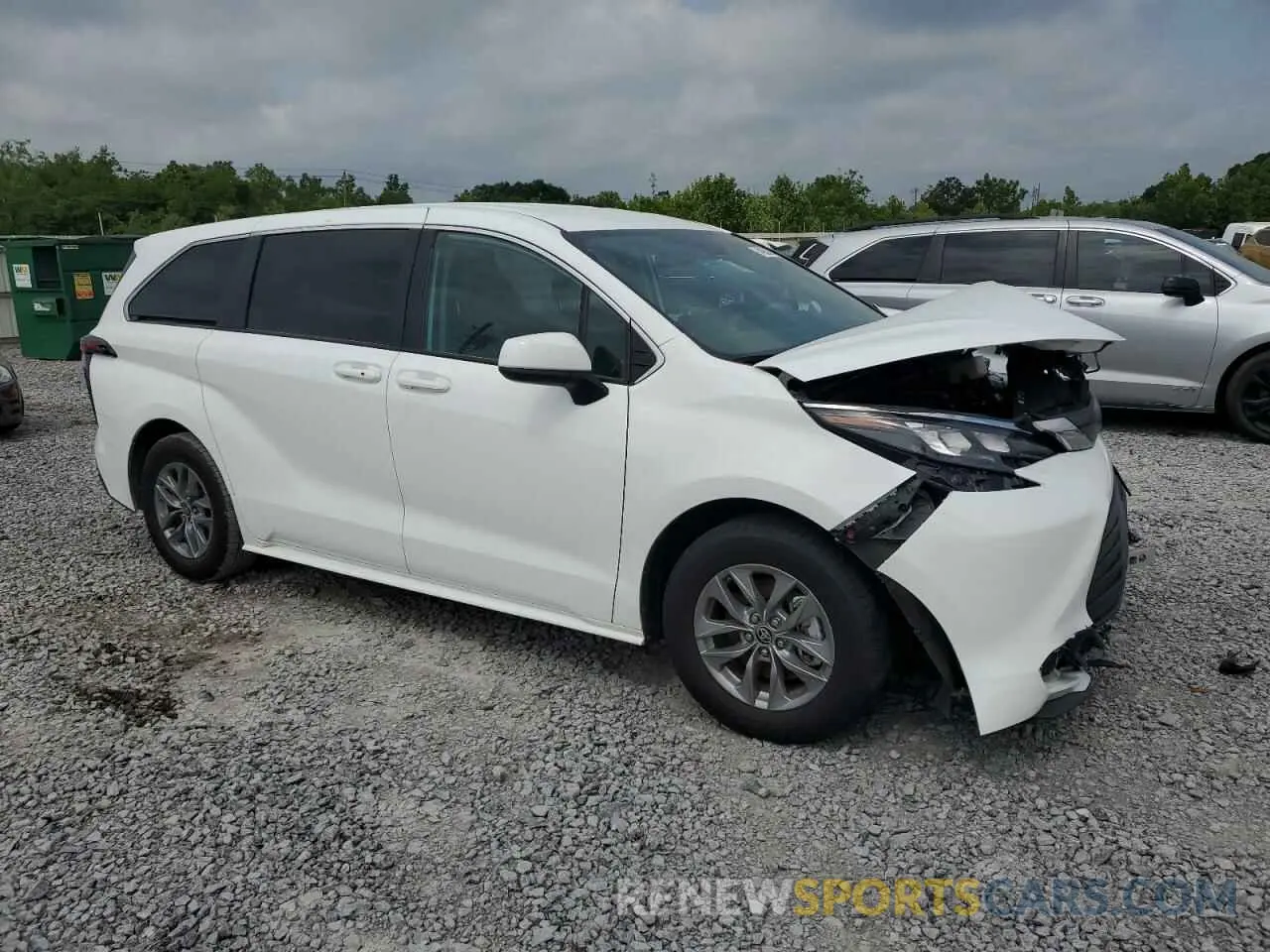 4 Photograph of a damaged car 5TDKSKFC7RS114510 TOYOTA All Models 2024