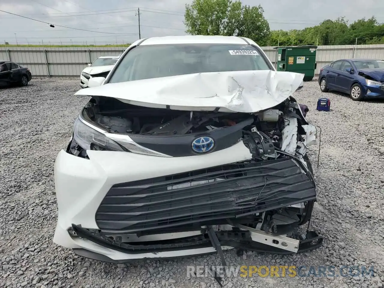 5 Photograph of a damaged car 5TDKSKFC7RS114510 TOYOTA All Models 2024