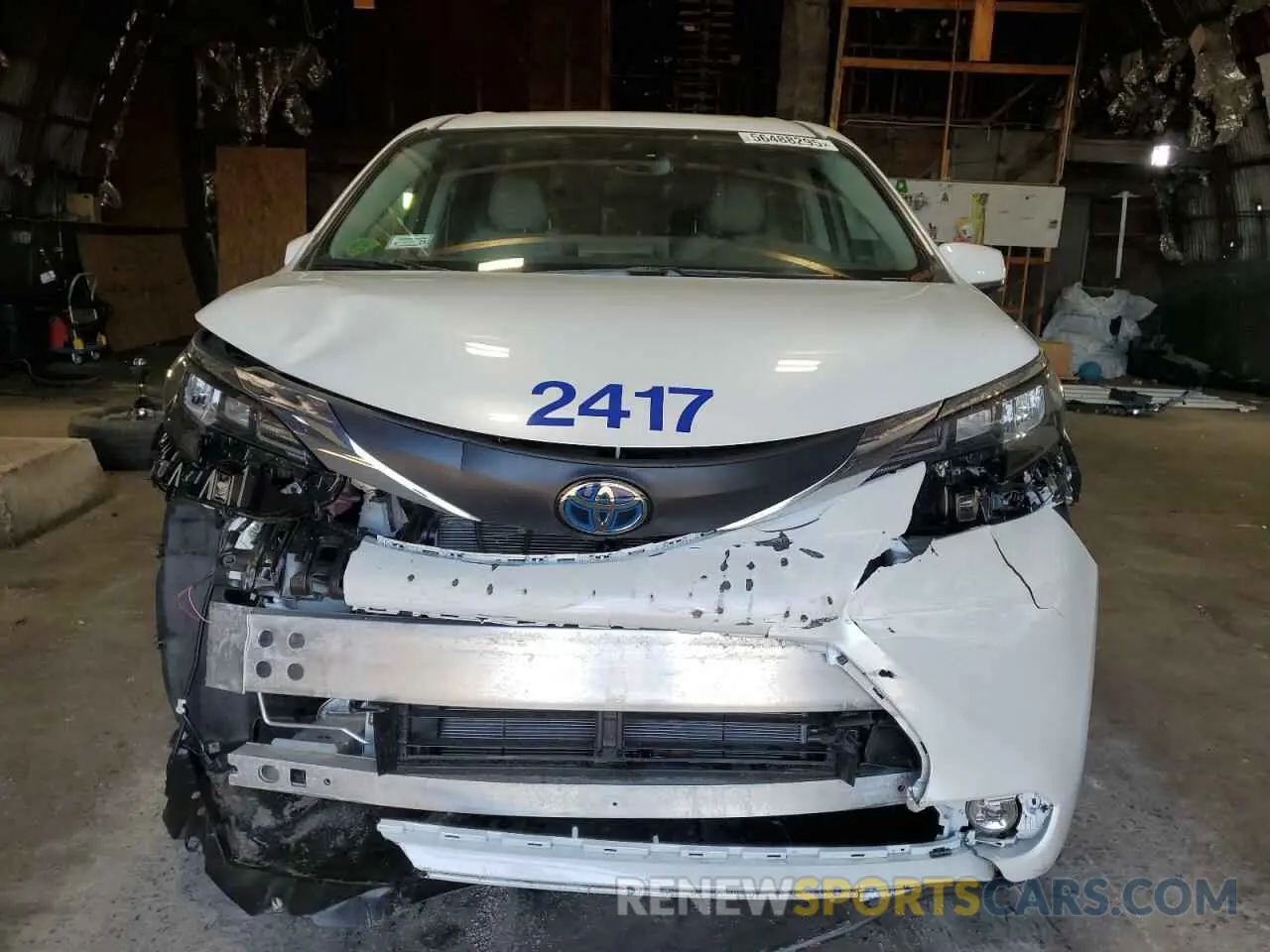 5 Photograph of a damaged car 5TDYRKEC2RS217454 TOYOTA All Models 2024