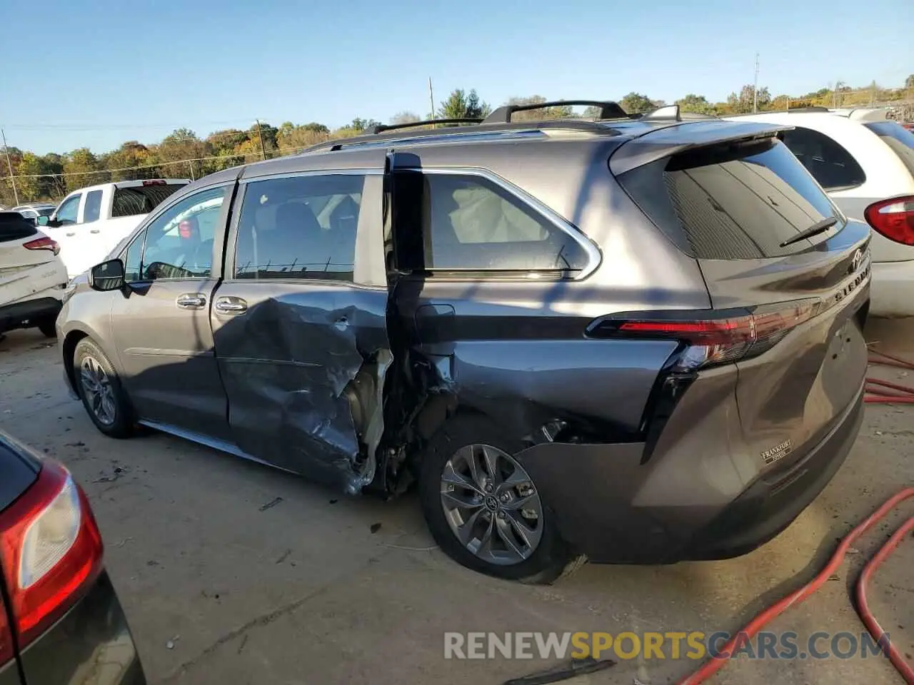 2 Photograph of a damaged car 5TDYRKEC3RS197716 TOYOTA All Models 2024