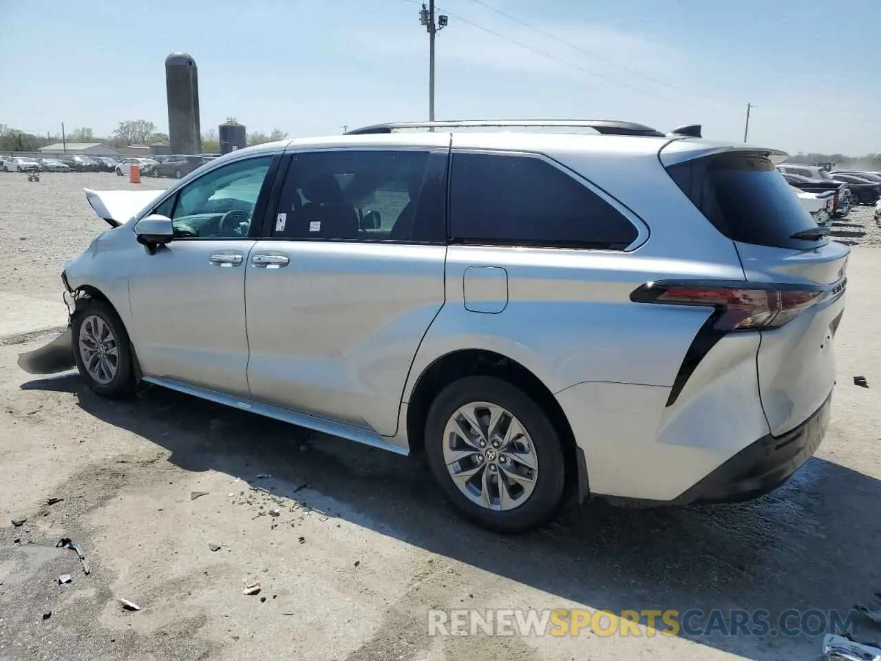 2 Photograph of a damaged car 5TDYRKEC5RS212975 TOYOTA All Models 2024