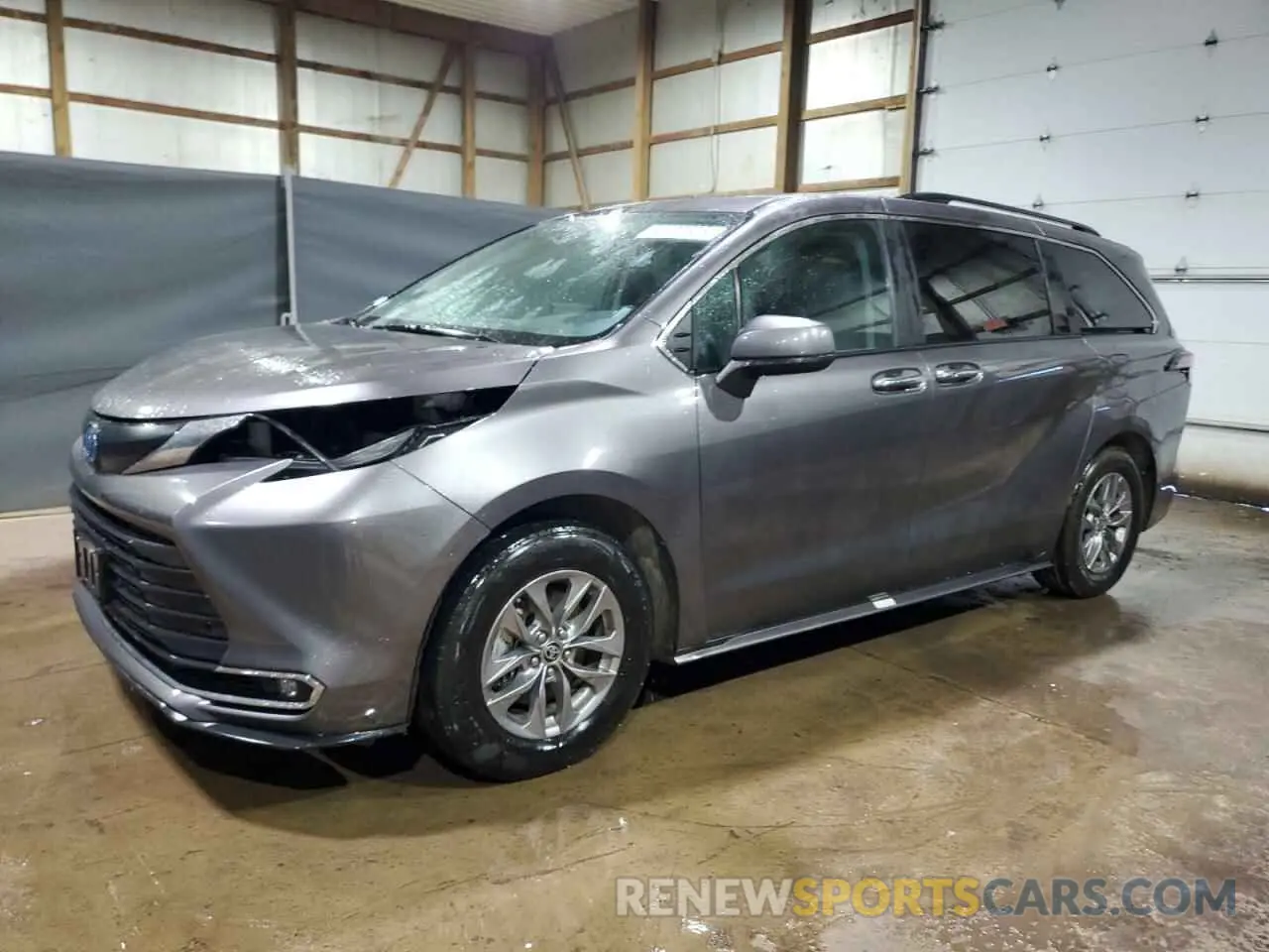 1 Photograph of a damaged car 5TDYRKEC8RS205440 TOYOTA All Models 2024
