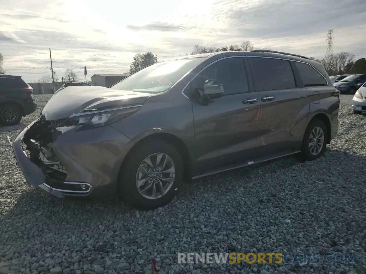 1 Photograph of a damaged car 5TDYRKEC9RS203387 TOYOTA All Models 2024