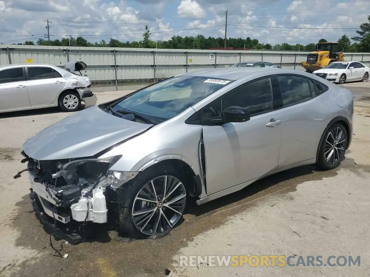 1 Photograph of a damaged car JTDACAAUXR3042240 TOYOTA ALL Models 2024
